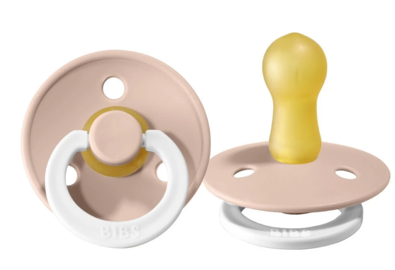 Bibs suzeta latex tip cherry Colour Night Collection 6-18 luni, Blush Imagine principală a produsului
