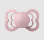 Bibs suzeta silicon plata Supreme Collection 0-6 luni, 1 buc Plum Rose