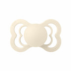 Bibs suzeta silicon plata Supreme Collection 6-36 luni, 1 buc Ivory