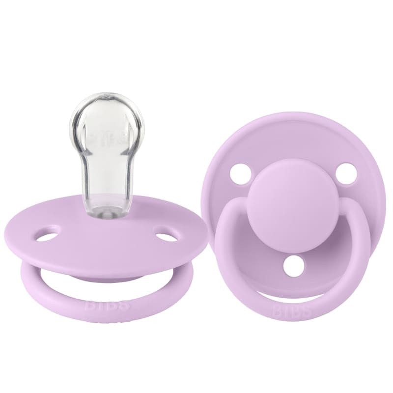 Bibs suzeta silicon tip cherry De Lux 0-3 ani, Violet Imagine principală a produsului