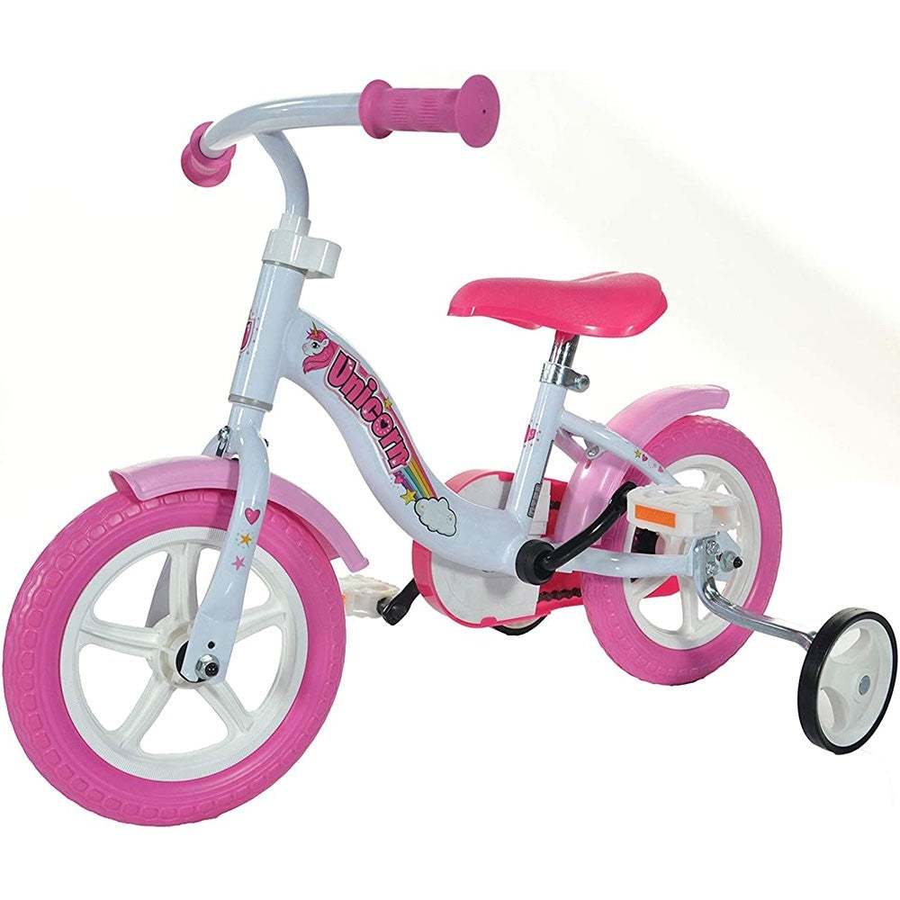 Dino Bikes bicicleta copii 10" pentru 3ani+ Unicorn