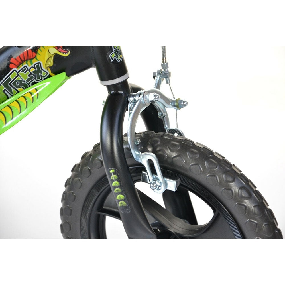 Dino Bikes bicicleta copii 12" pentru 3 ani+ Dinosaur
