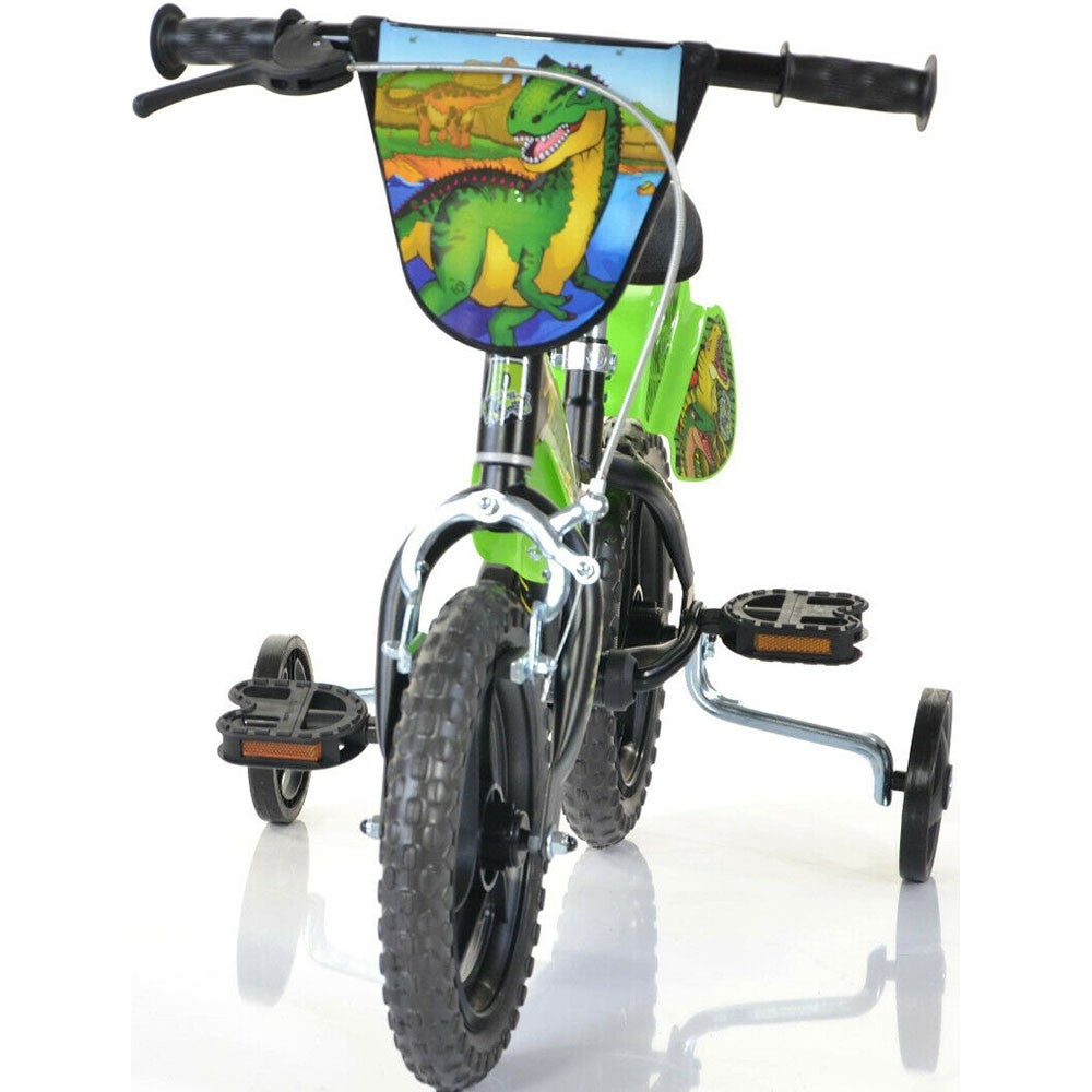 Dino Bikes bicicleta copii 12" pentru 3 ani+ Dinosaur