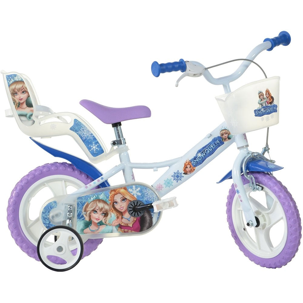Dino Bikes bicicleta copii 12" Snow Queen 3-5 ani