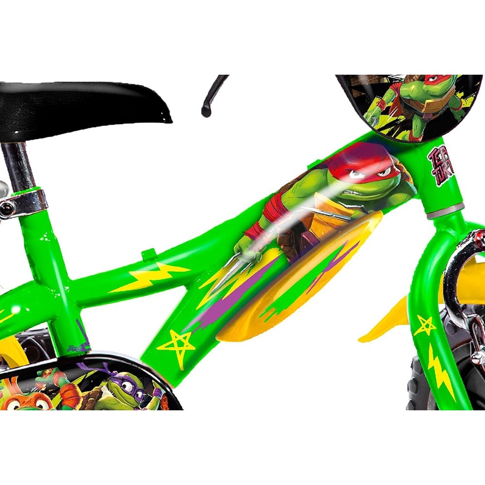 Dino Bikes bicicleta copii 12" pentru 3-5 ani Testoasele Ninja