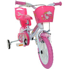 Dino Bikes bicicleta copii 12" pentru 3 ani+ Unicorn