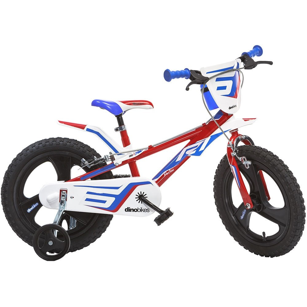 Dino Bikes bicicleta copii 14" pentru 4-7 ani R1 Rosu Imagine principală a produsului