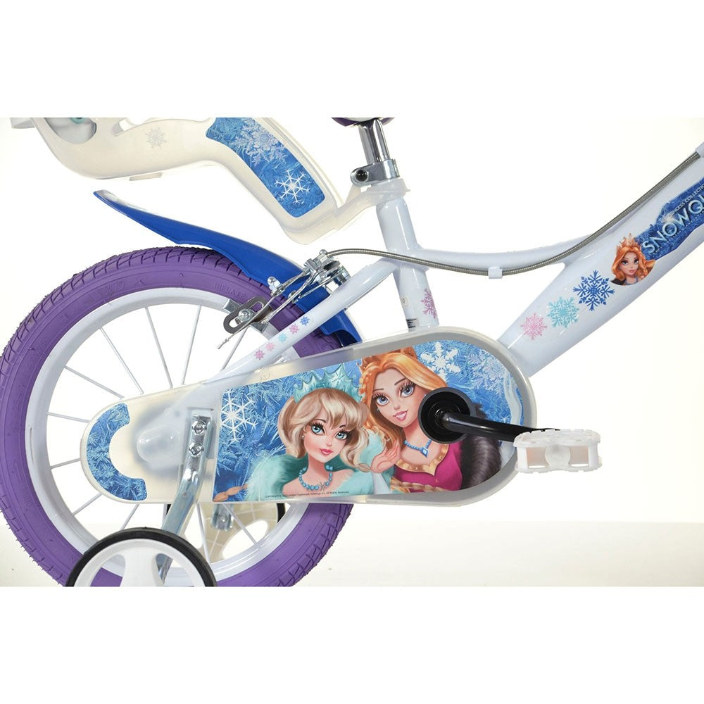 Dino Bikes bicicleta copii 14" 4-7 ani Snow Queen
