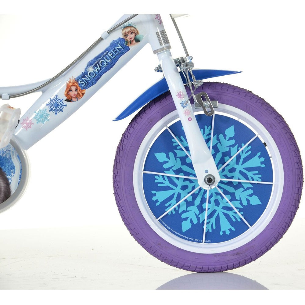 Dino Bikes bicicleta copii 14" 4-7 ani Snow Queen