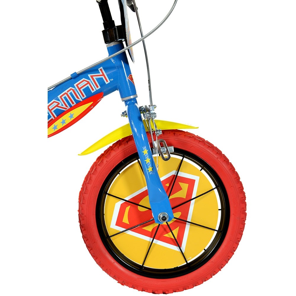 Dino Bikes bicicleta copii 14" 4-7 ani Superman