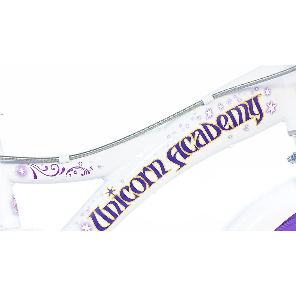 Dino Bikes bicicleta copii 14" Unicorn Academy 4-7 ani Imagine secundară a produsului