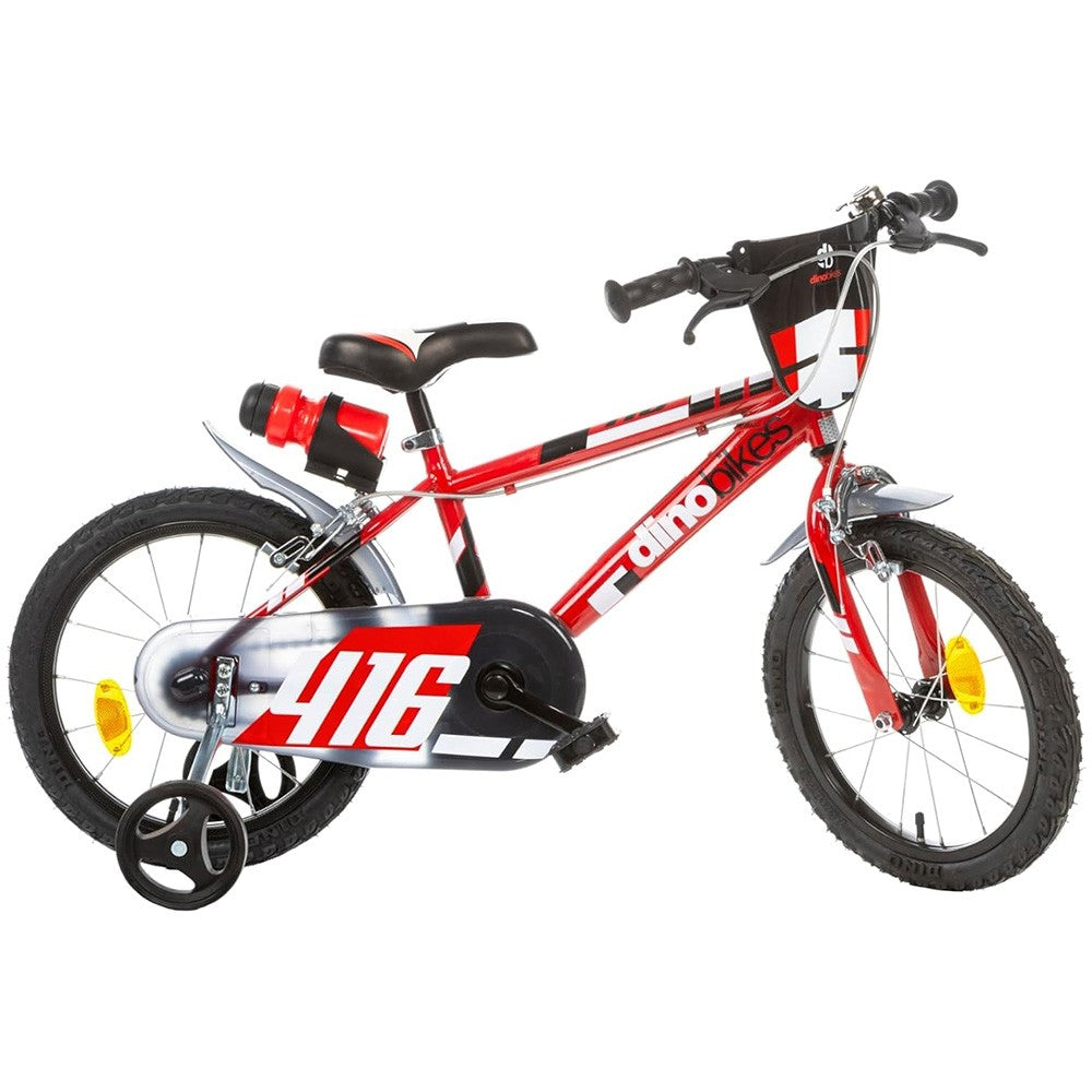 Dino Bikes bicicleta copii 16" 416 rosu 6-8 ani Imagine principală a produsului
