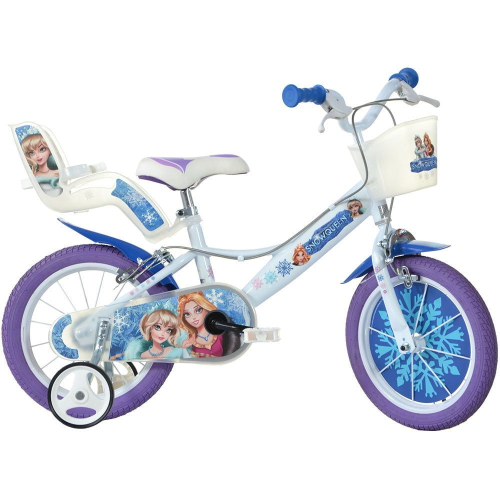 Dino Bikes bicicleta copii 16" 6-8 ani Snow Queen Imagine principală a produsului