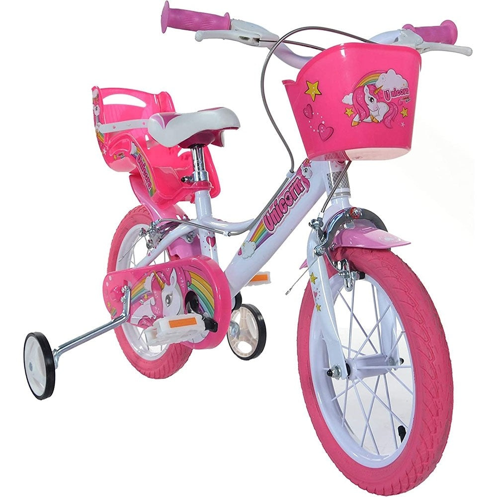 Dino Bikes bicicleta copii 16" pentru 6 ani+ Unicorn Imagine secundară a produsului