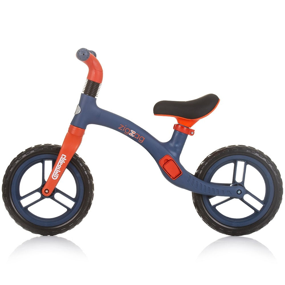 Chipolino bicicleta fara pedale Zig Zag 3 ani+ Blue Red Imagine secundară a produsului