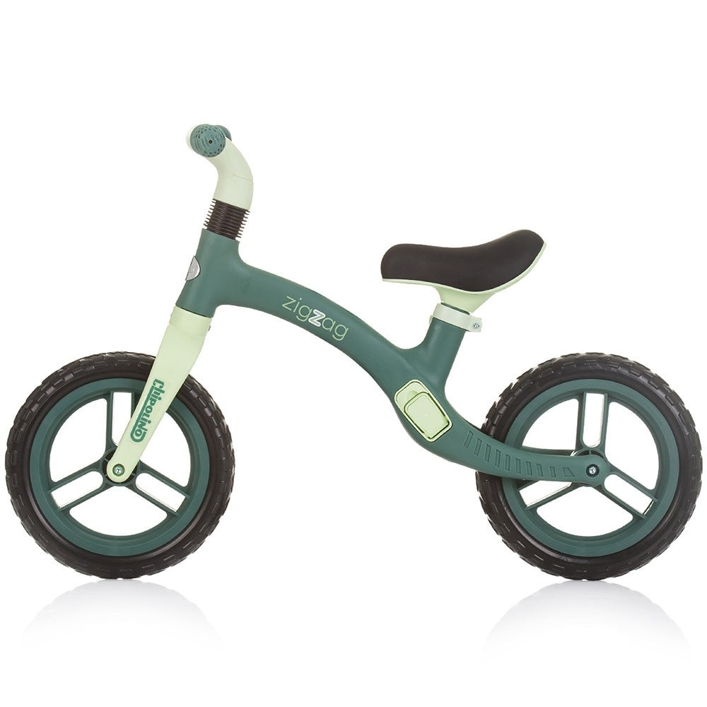 Chipolino bicicleta fara pedale Zig Zag 3 ani+ Green Imagine secundară a produsului