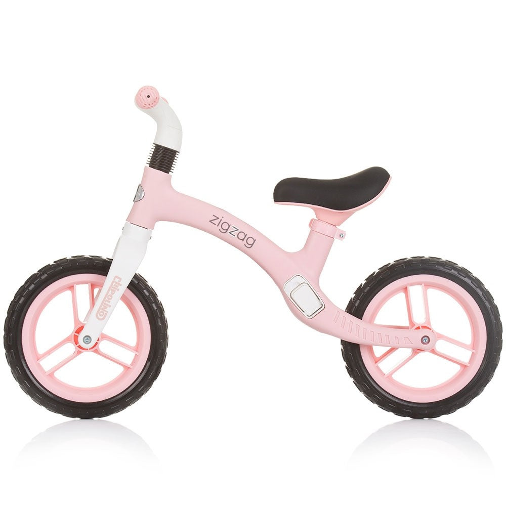 Chipolino bicicleta fara pedale Zig Zag 3 ani+ Pink Imagine secundară a produsului