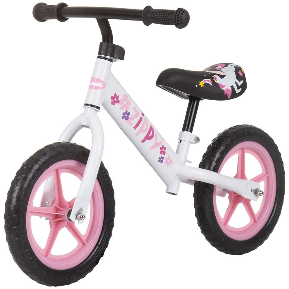 Chipolino bicicleta fara pedale 12" Zippy 3 ani+ Pink