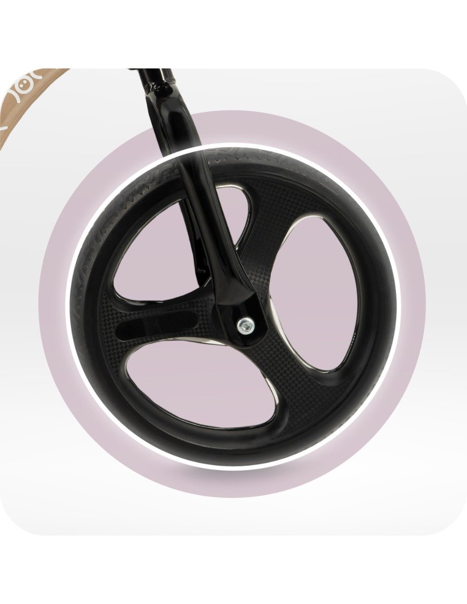 Momi Bicicleta fara pedale cu roti led ISOKA 2 ani+ Beige