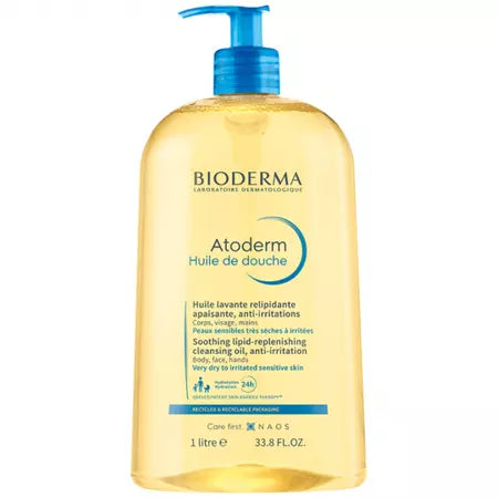 Bioderma ulei de dus Atoderm 0m+ 1000 ml Imagine principală a produsului