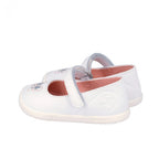 Biomecanics balerini fete First Steps Barefoot 19-26 Sauvage Blanco cu fluturas