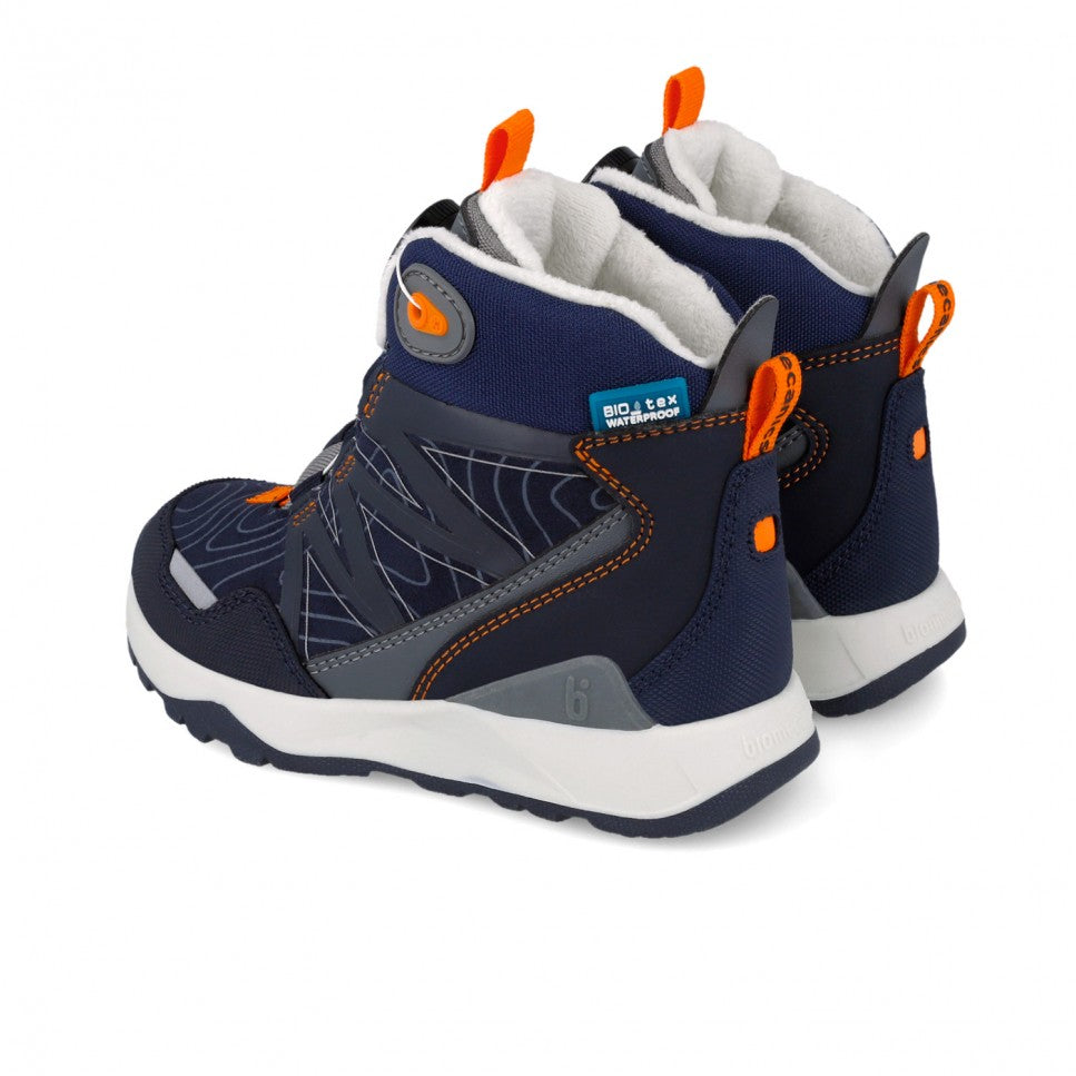 Biomecanics ghete baieti imblanite Waterproof 28-33 Mat Azul Marino