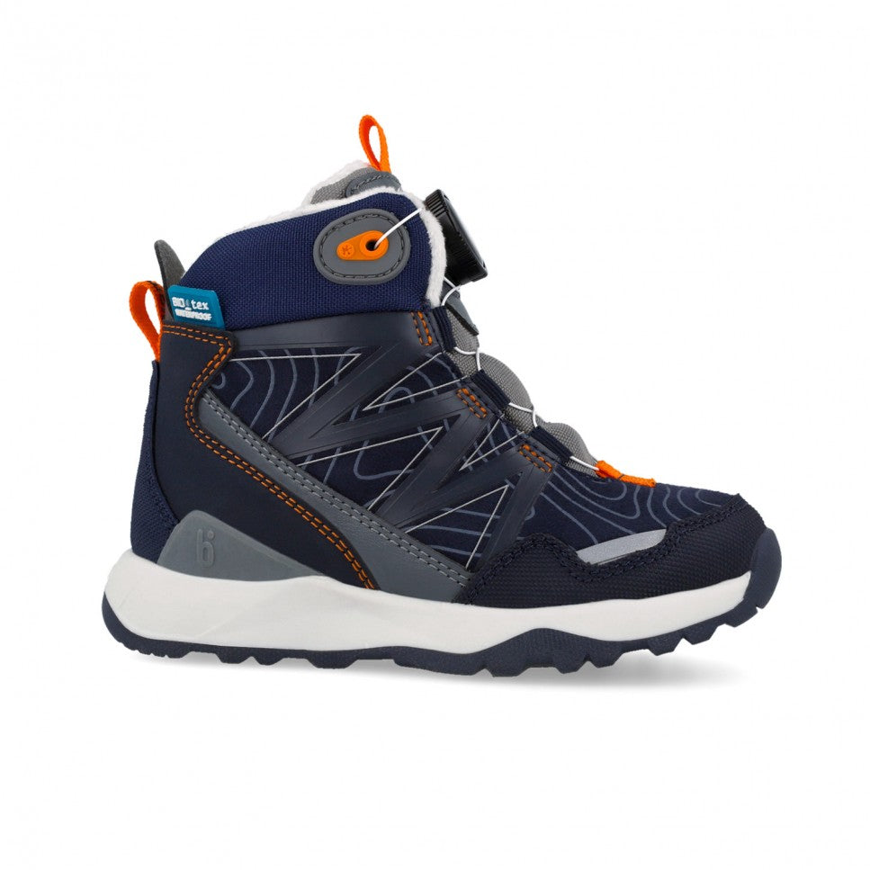 Biomecanics ghete baieti imblanite Waterproof 25-27 Mat Azul Marino