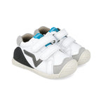 Biomecanics pantofi baieti 18-25 Napa Blanco cu gri