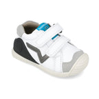 Biomecanics pantofi baieti 18-25 Napa Blanco cu gri