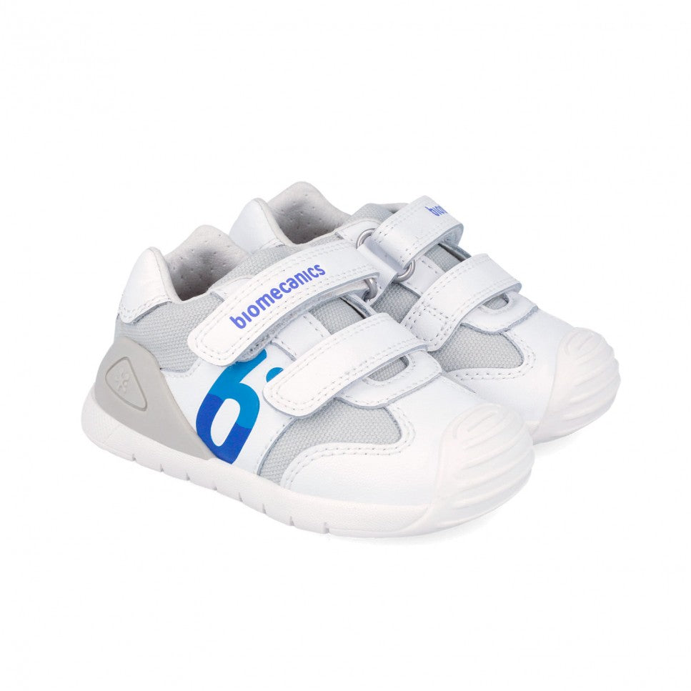 Biomecanics pantofi baieti 18-25 Napa Blano Y Azul