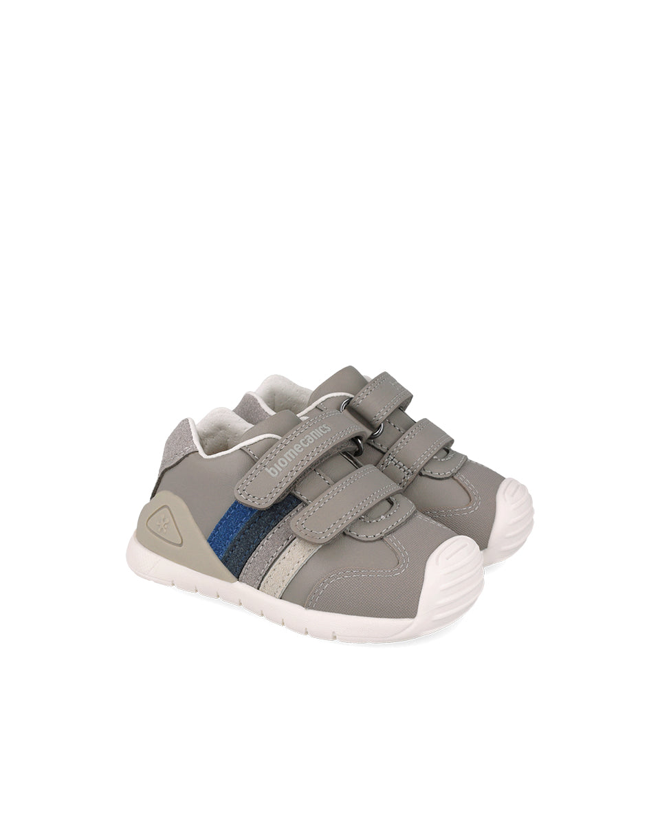 Biomecanics pantofi baieti 18-25 Sauvage Grigio cu dungi