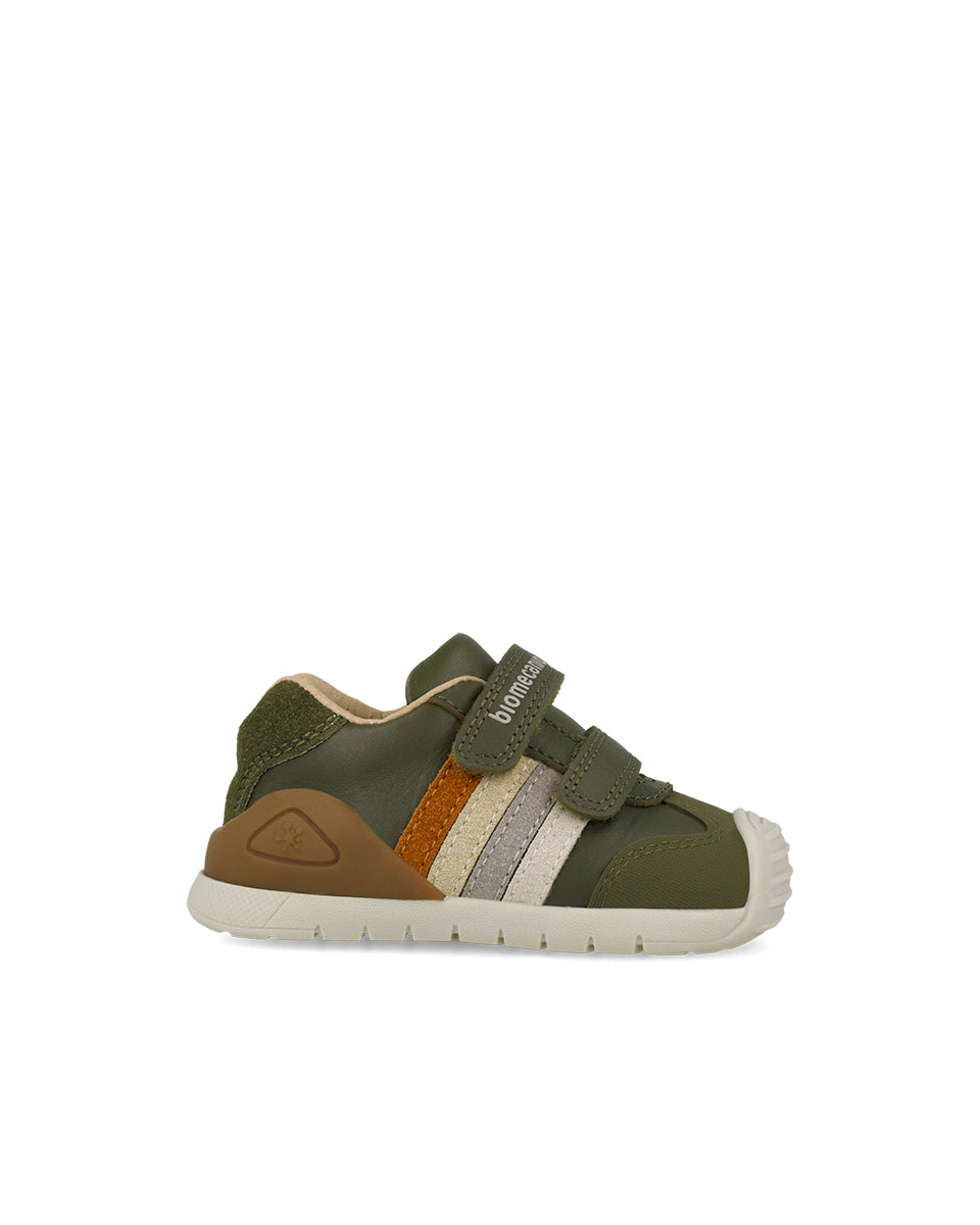Biomecanics pantofi baieti 18-25 Sauvage Militare cu dungi