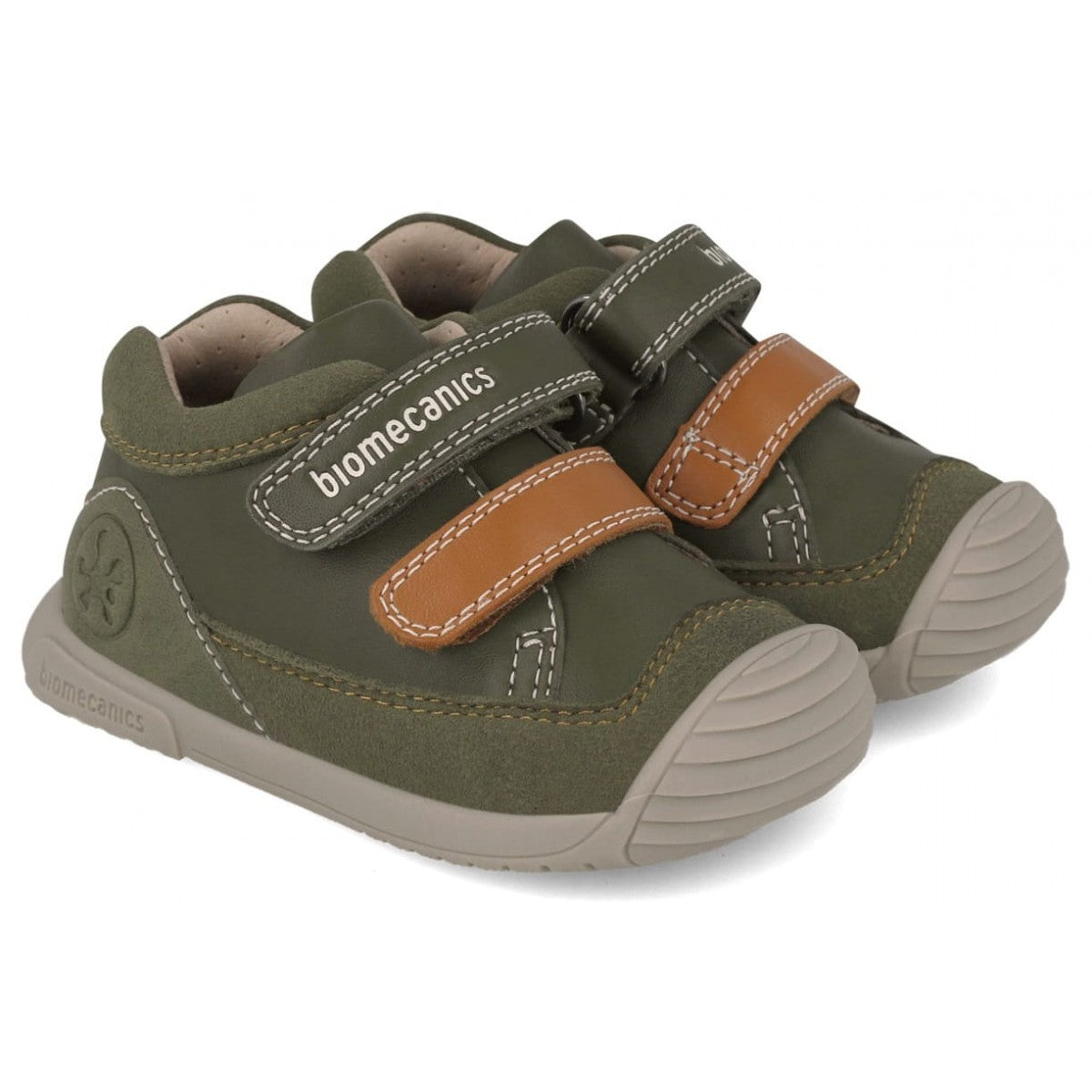 Biomecanics pantofi baieti 18-25 Sauvage Militare cu maro Imagine principală a produsului