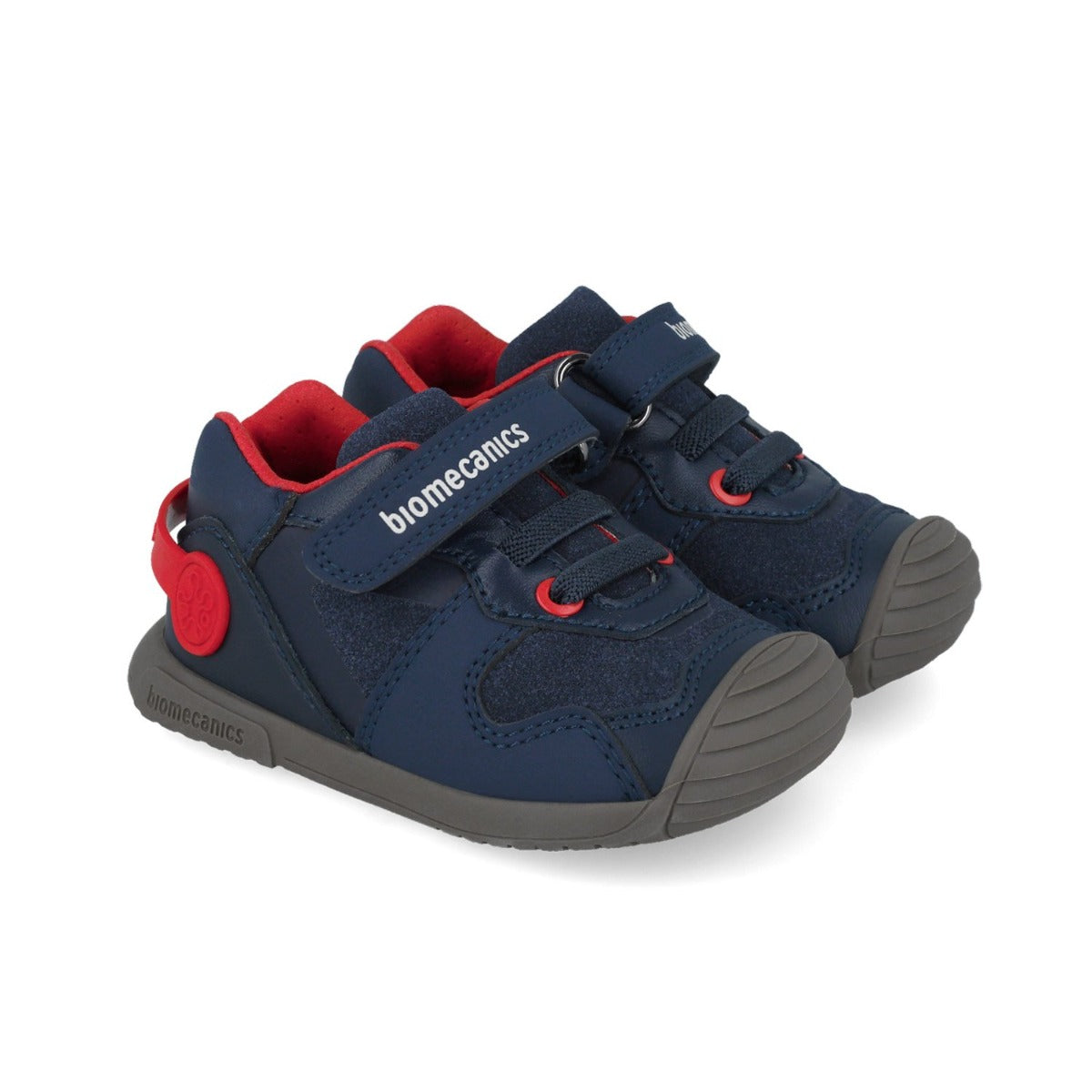 Biomecanics pantofi baieti 18-25 Sauvage Ocean cu rosu