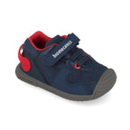 Biomecanics pantofi baieti 18-25 Sauvage Ocean cu rosu
