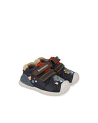 Biomecanics pantofi baieti 18-25 Sauvage Ocean cu dino baby
