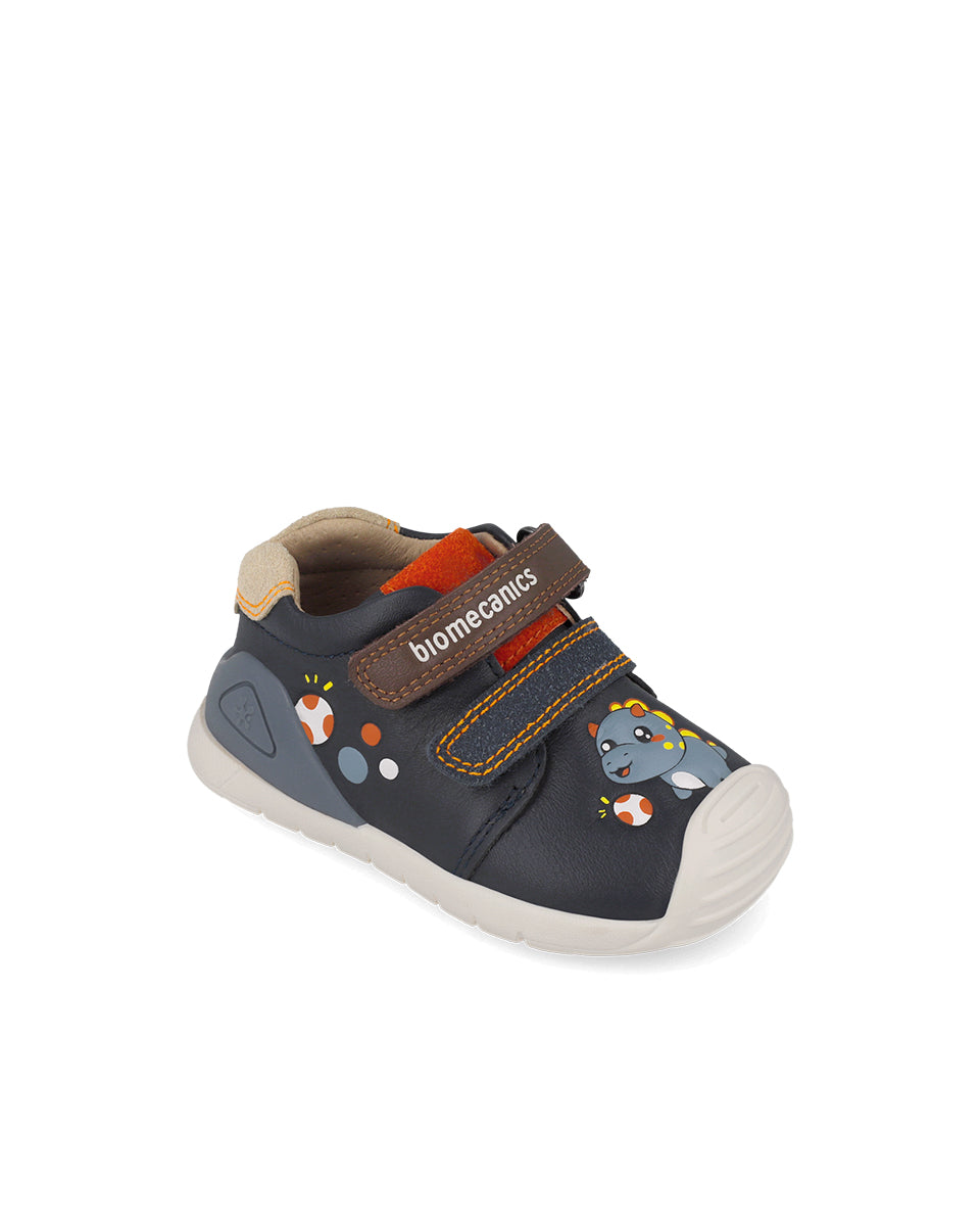 Biomecanics pantofi baieti 18-25 Sauvage Ocean cu dino baby