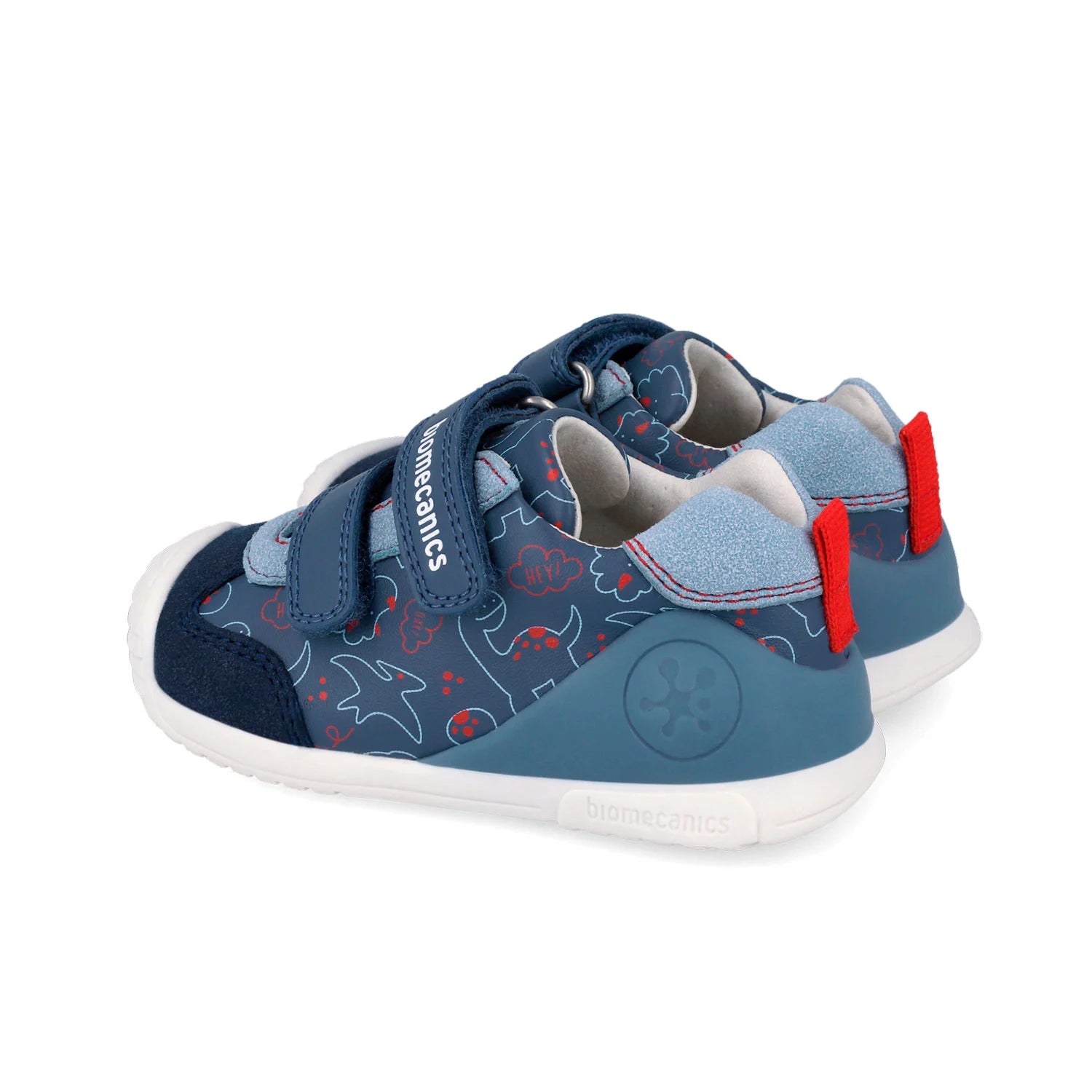 Biomecanics pantofi baieti 18-25 Sauvage Petrol cu dino