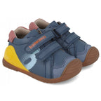 Biomecanics pantofi baieti 18-25 Sauvage Petrol cu mustariu