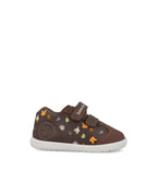 Biomecanics pantofi baieti Barefoot 19-26 Sauvage Choco cu animale