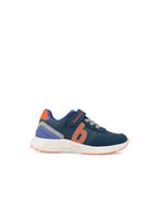 Biomecanics pantofi baieti 28-37 Napa Azul Marino cu portocaliu