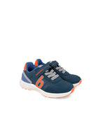 Biomecanics pantofi baieti 28-37 Napa Azul Marino cu portocaliu
