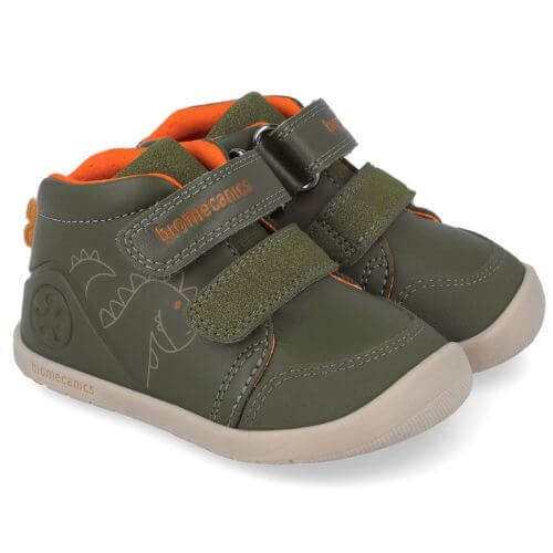 Biomecanics pantofi baieti Barefoot 24-26 Sauvage Militare cu dino Imagine principală a produsului