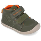 Biomecanics pantofi baieti Barefoot 24-26 Sauvage Militare cu dino