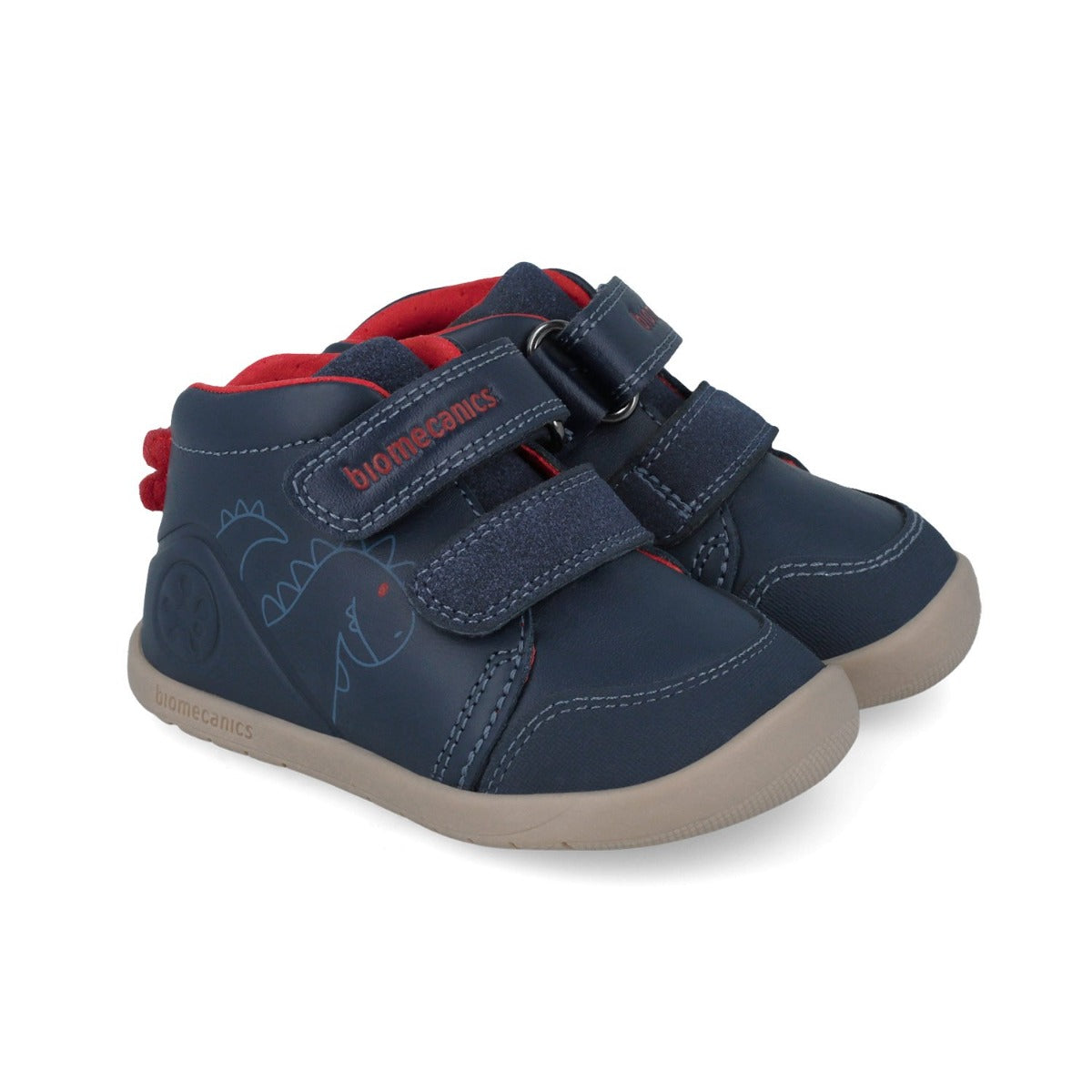 Biomecanics pantofi baieti Barefoot 24-26 Sauvage Ocean cu dino Imagine principală a produsului