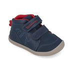 Biomecanics pantofi baieti Barefoot 19-23 Sauvage Ocean cu dino