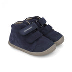 Biomecanics pantofi baieti Barefoot Primii Pasi 24 -26 Serraje Azul