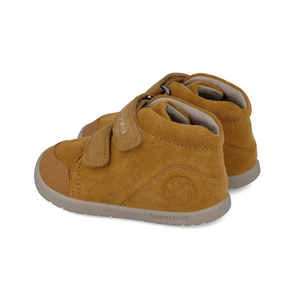 Biomecanics pantofi baieti Barefoot Primii Pasi 19-23 Serraje Conac