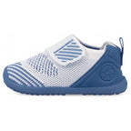 Biomecanics pantofi baieti de casa Wider Biohome Barefoot Primii Pasi 19-26 Rejilla Blanco y Indigo