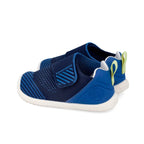Biomecanics pantofi baieti de casa Wider Biohome Barefoot Primii Pasi 19-26 Rejilla Ocean